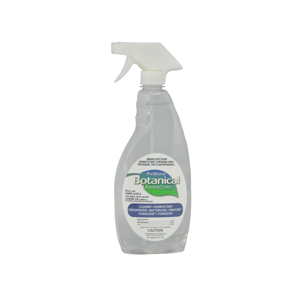 22oz Hand Spray - PreVasive Botanical Disinfectant
